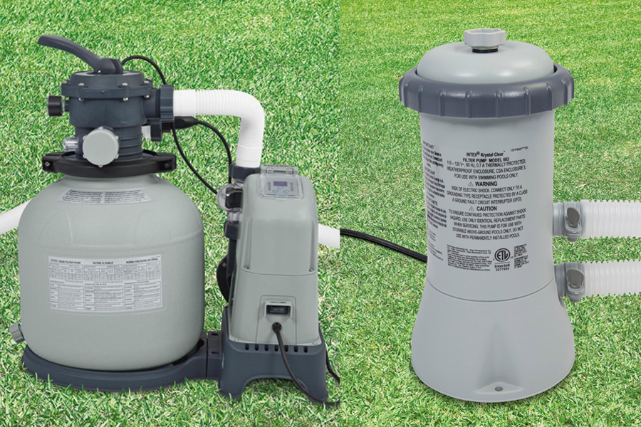 Sandfilter oder Kartuschenfilter