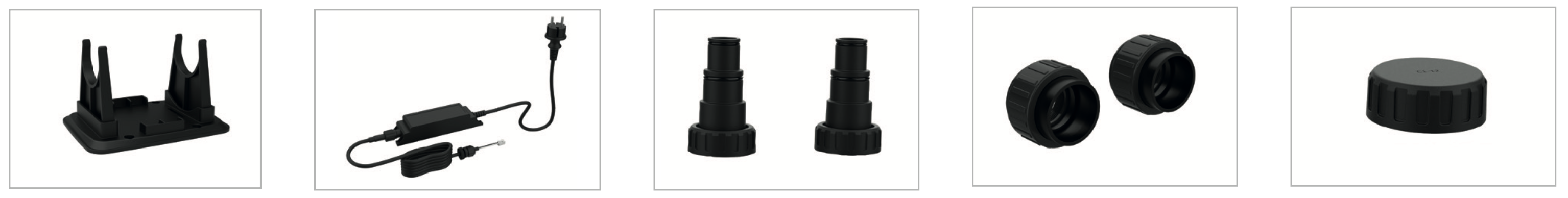 Salzelektrolysegerät Aquasphere OS enthaltenes Zubehör