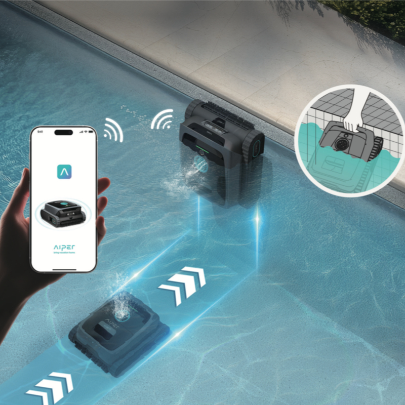 Aiper Scuba V3 mit mobiler Steuerung