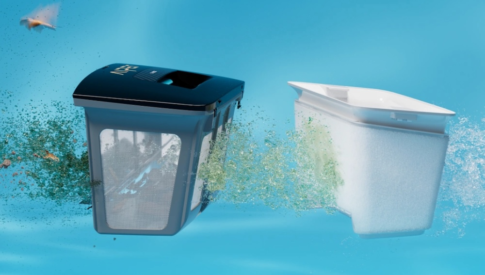 Aiper Scuba V3 Pro mit doppelt Filtersystem