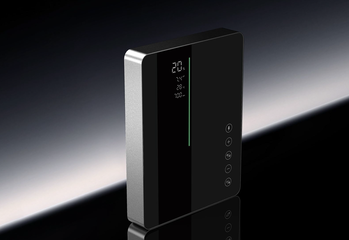 Inverter-Salzchlorer Ares schwarzer Hintergrund