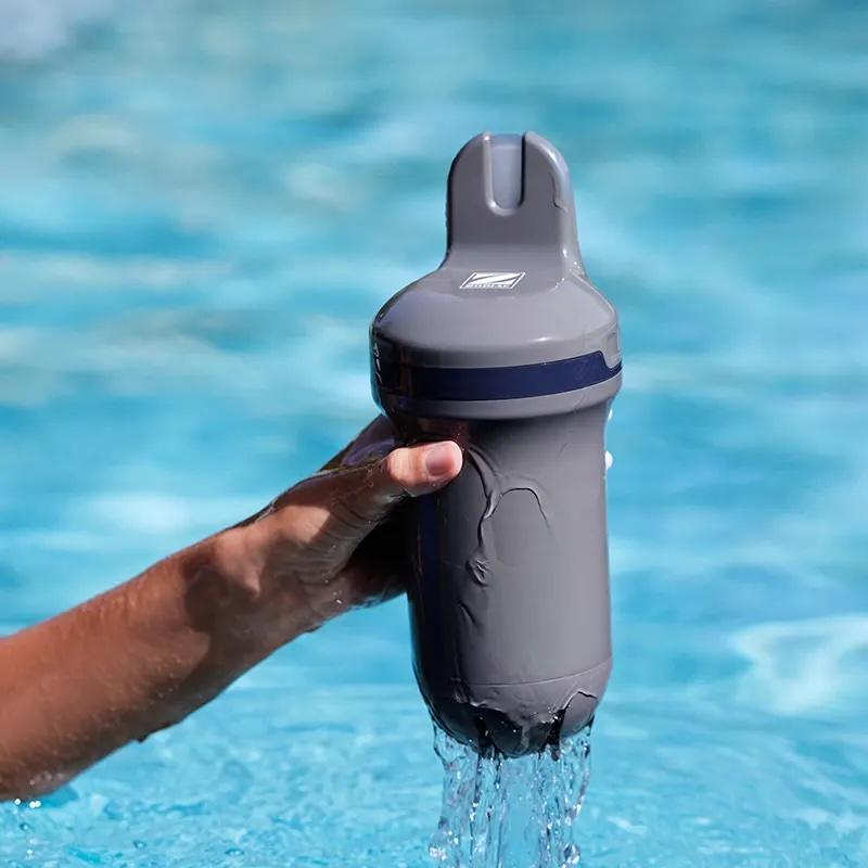 Intelligenter Blue Connect Gold Pool-Analysator mit Temperaturmessung