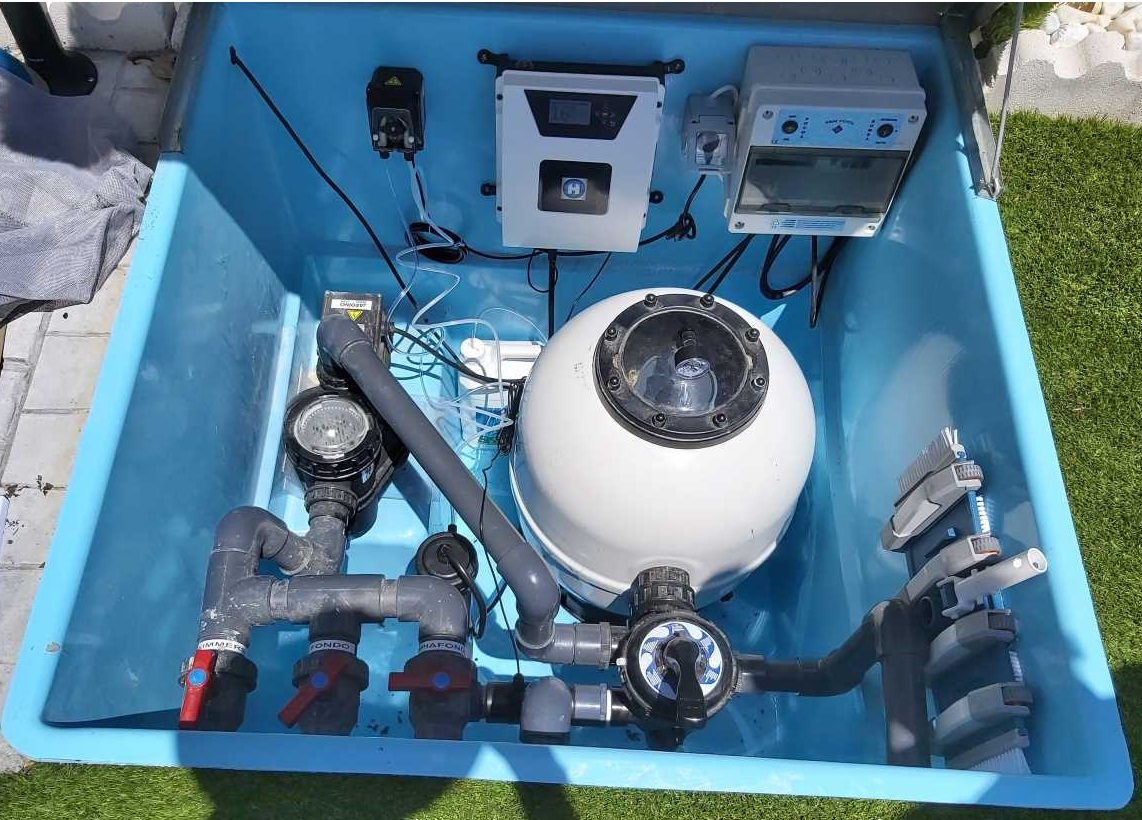 Advanced Flo Salzwasserchlorierer Hayward Gehäuse