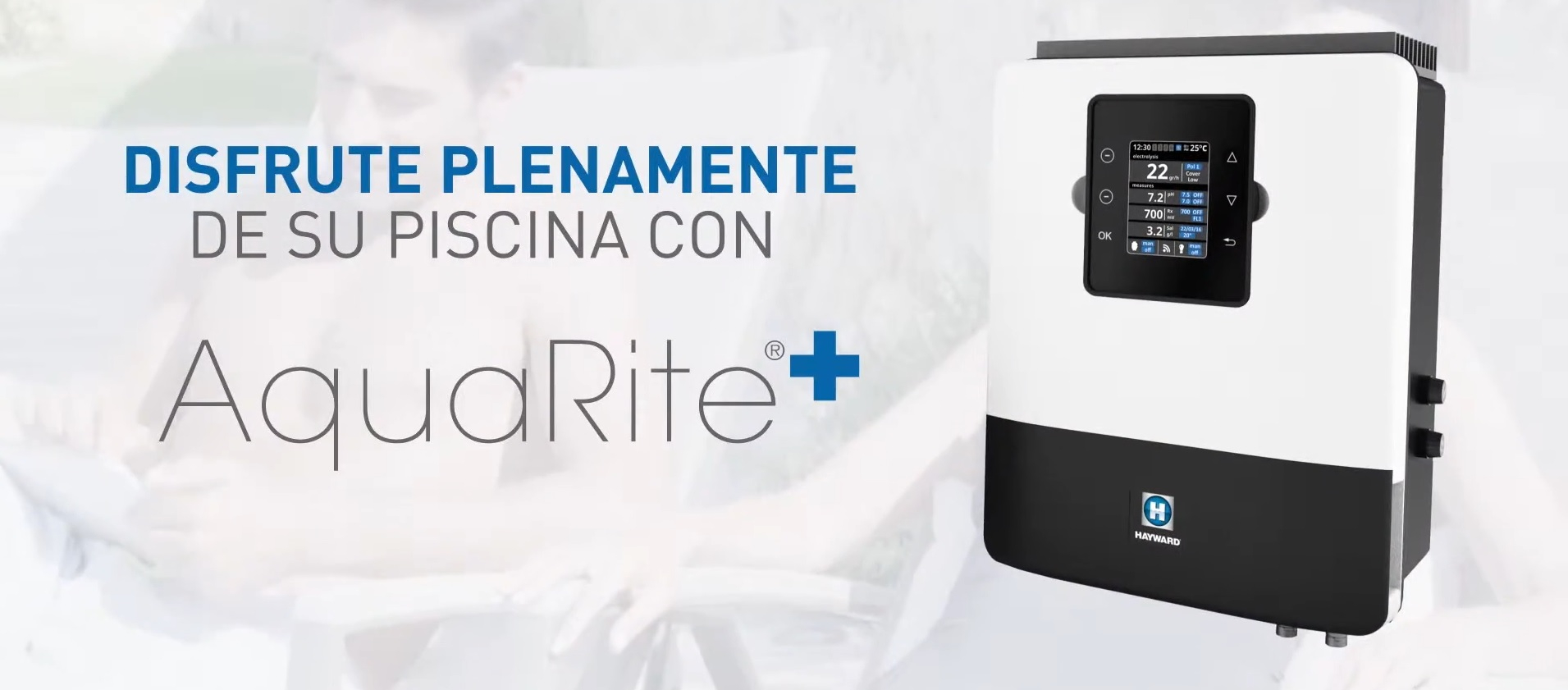 Salzwasserchlorierer Aquarite Plus Hayward Wohlbefinden