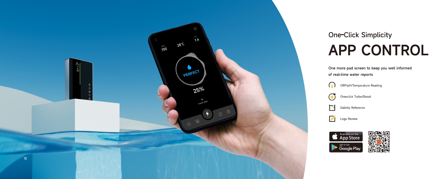 Inverter-Salzchlorer Ares App