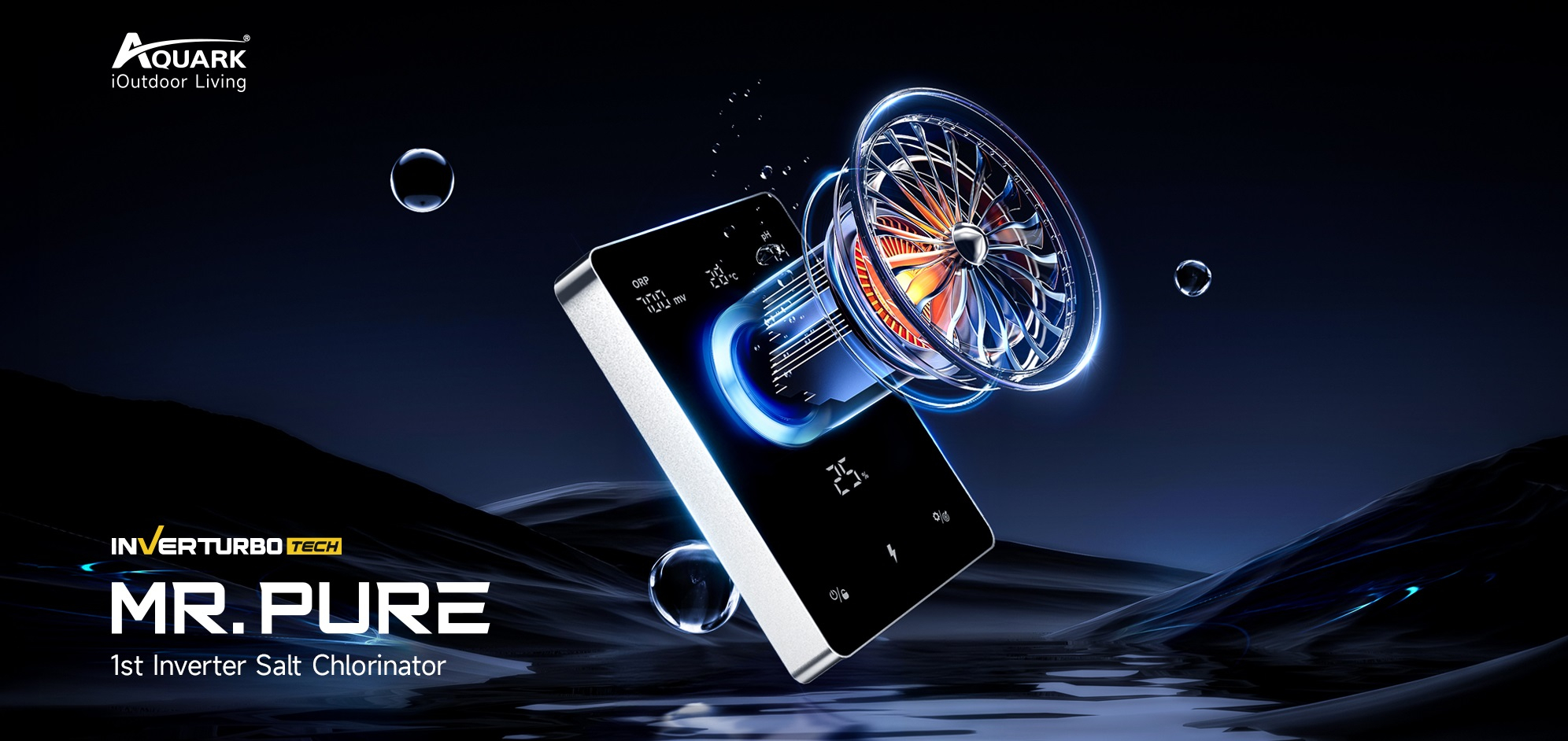 Clorador salino Inverter Genius Mr. Pure función inverter