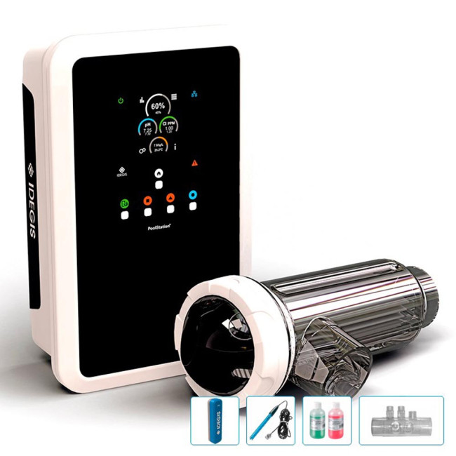 Clorador salino Domotic 2 con control pH o pH/ORP