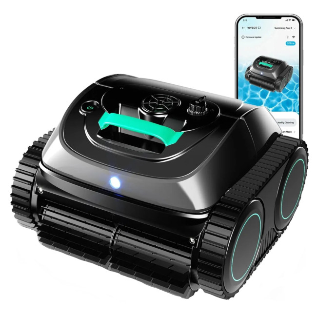 Poolreiniger Wybot Spyder Expert App