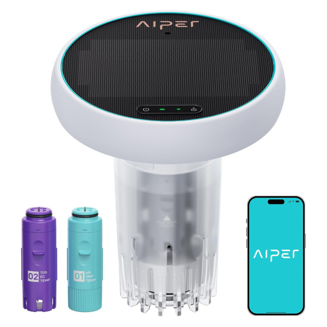 Monitor inteligente para piscina Aiper HydroComm Pro