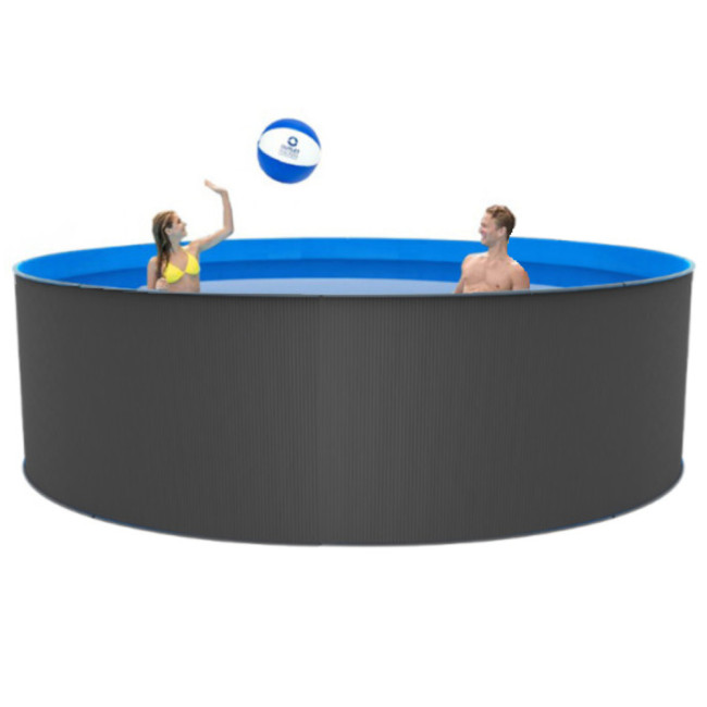 Piscina de acero de 360 x 120 cm fácil instalación