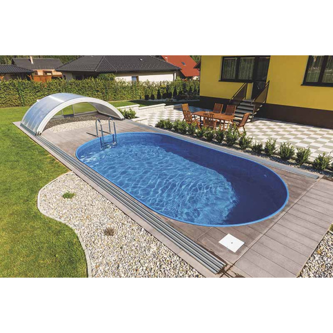 Robelle Laubkescher Für Ovale Pools – Schwerlast-Netz 4,9 X 7,6 M Für Poolabdeckungen, Blätter Leicht Entfernen