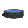 Runder Granada Pool von Gre Graphitimitat KITPR358GF