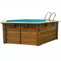 Holz-Pool Gre Vanille