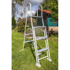 Escalera Piscina Desmontable Fidji Ovalada Gre escalera