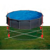 Raum des Runden Granada Pool von Gre Graphitimitat 