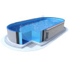 Ovaler eingelassener Pool Ibiza 3,20 x 6,00 x 1,50 m