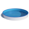 Halb eingelassener runder Ibiza-Pool 3,6 x 1,2 m