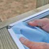 Rechteckiger Becken Mango Liner-Folie