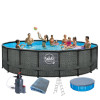 Piscina Elite Wicker Dark Plus Ø5,49 X 1,32 m