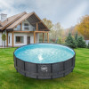 Elite Wicker Dark Pool Ø4,88 x 1,22 m für Gärten