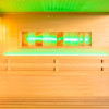 Dampfbad-Sauna Palo mit Chromotherapie