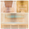 Vesi Dampfsauna Set 2 bis 3 Personen