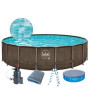 Pool Elite Wicker Dark Plus Ø5,49 x 1,22 m