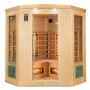 Infrarot Sauna Apollon Quarz 3/4 Sitzplätze
