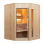 Eckige Zen Dampfsauna  - 3 bis 4 Personen