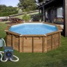 Poolwärmepumpe Mini Gre bis 30m3 HPMI30 Schwimmbäder aus Holz