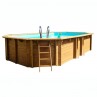 Piscina madera Gre Sunbay Safran