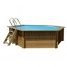Holz-Pool Gre Vanille