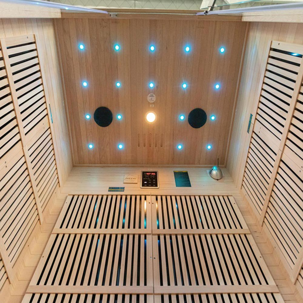 Beleuchtung Sauna Infrarot Apolo 2/3 Personen Beleuchtung Sauna Infrarot Apolo 2/3 Personen
