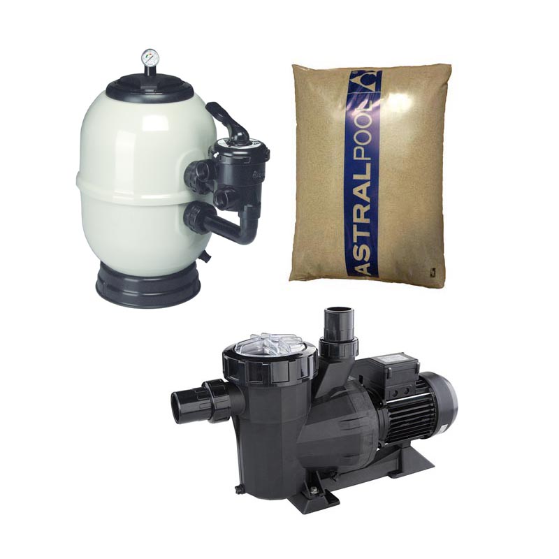 Komplette Filterpakete für Pools