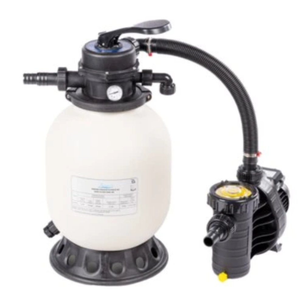 Stahlwandpool Grey Plus 4,6 x 1,2 m mit Filteranlage