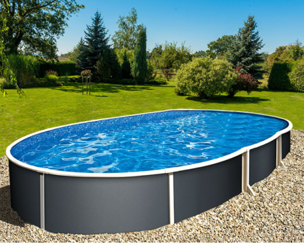 Ovale Azuro-Aufstellpool
