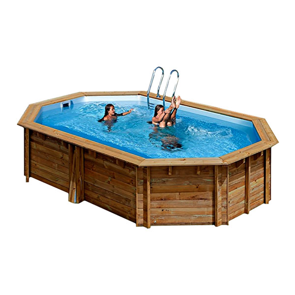 Orange Holzpool Sunbay-Serie