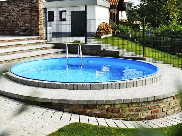 Top rundes Einbaupool Time4Pool
