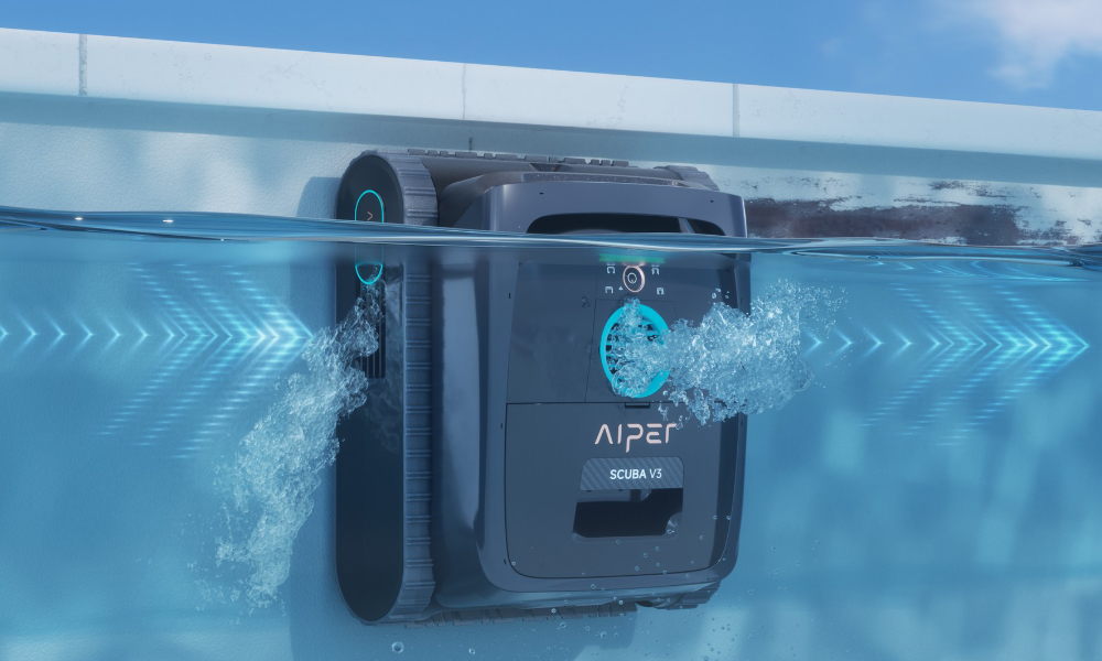 Poolroboter Aiper Scuba V3 mit WaveLine™-Technologie