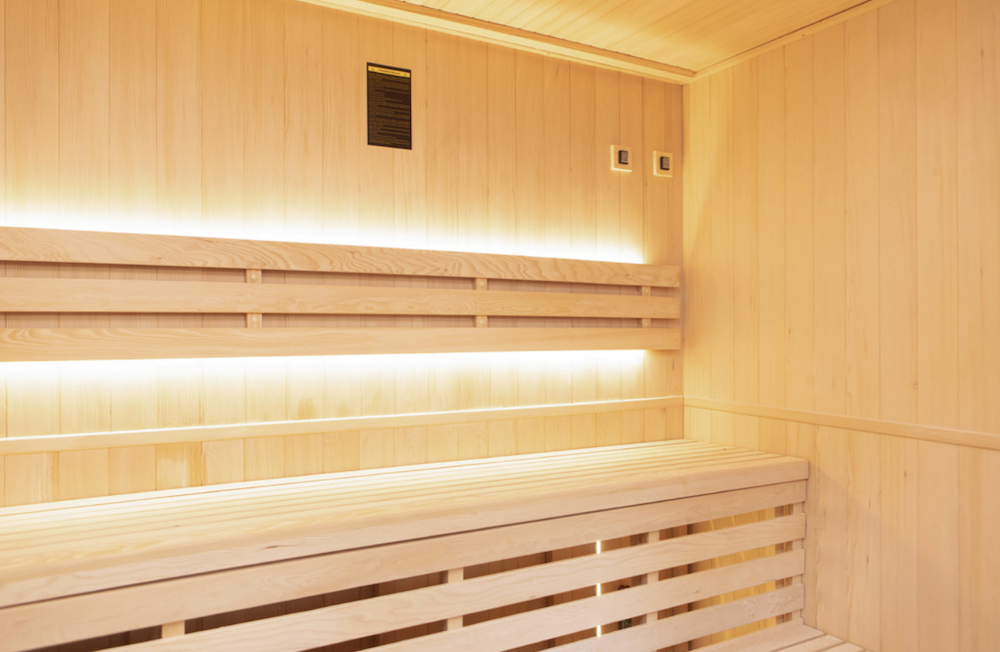 Innenansicht Zen Sauna