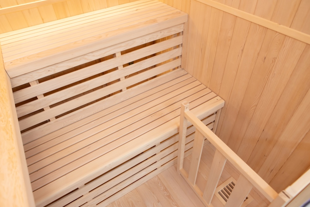 Innenansicht Sense Sauna