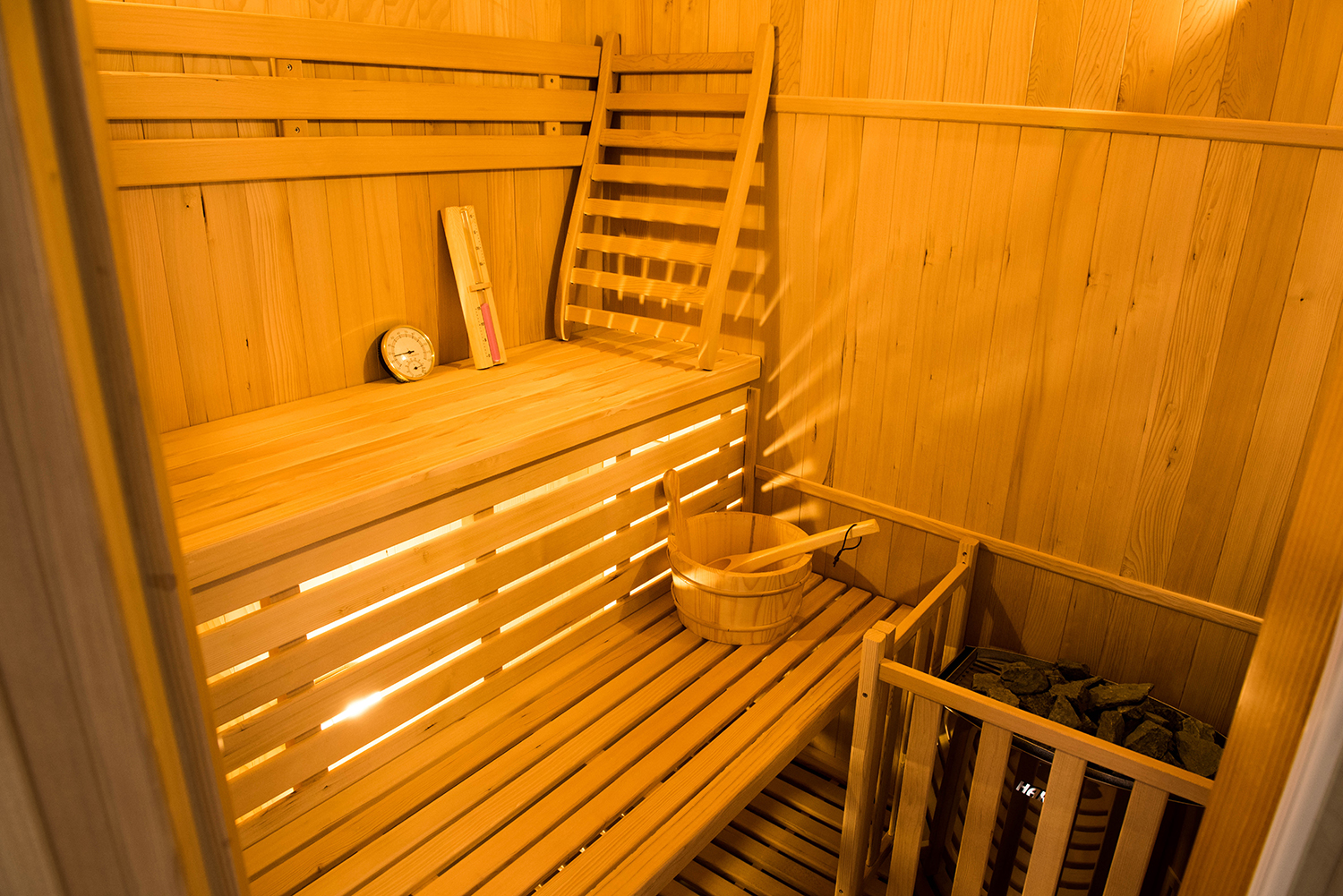 Innenraum Zen Sauna