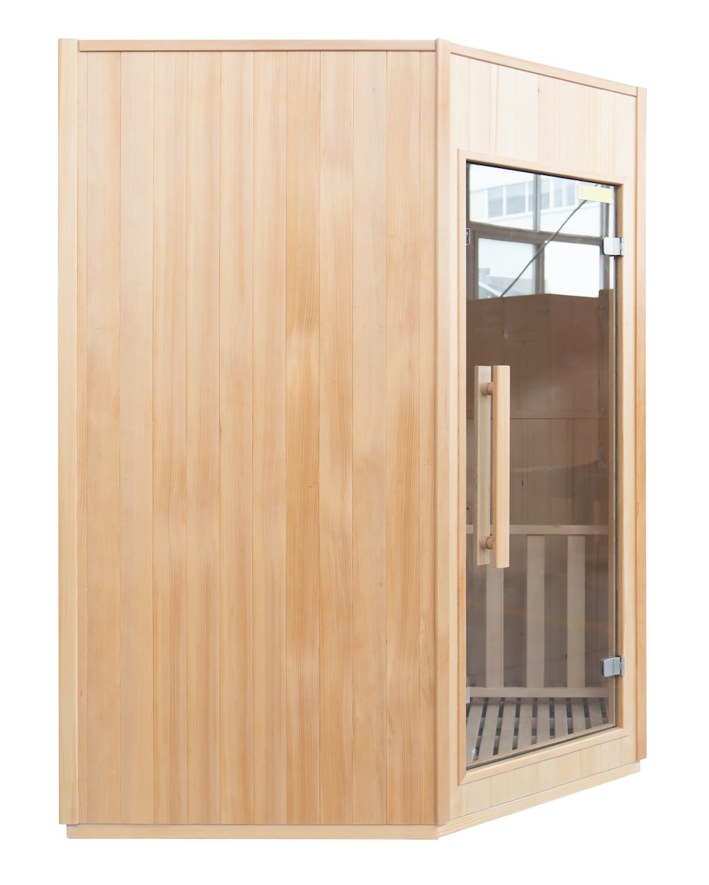 Frontansicht Zen-Dampfbad 3/4 Personen