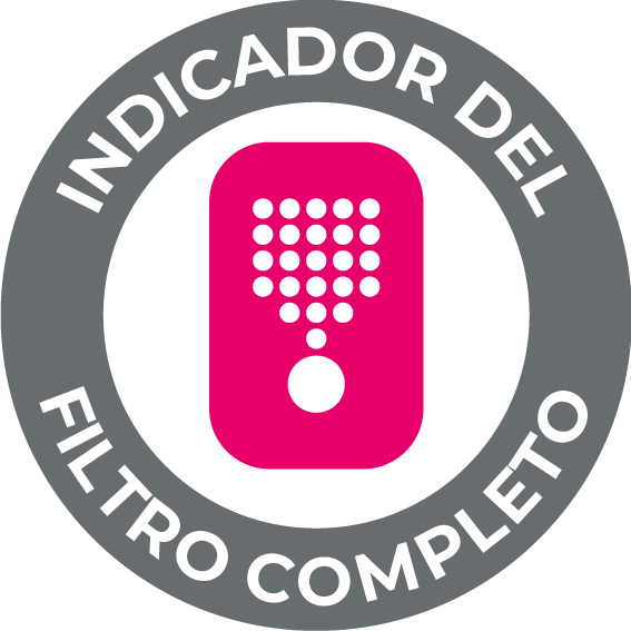 Indicador del filtro completo D300