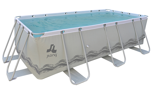 Schwimmbecken Passaat Grey Jilong 4x2x0,99 aus PVC