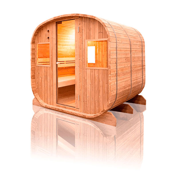 Sauna barrel exterior Sauna barrel exterior Poolstar